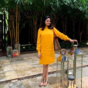 Tommy yellow polka dotted dress